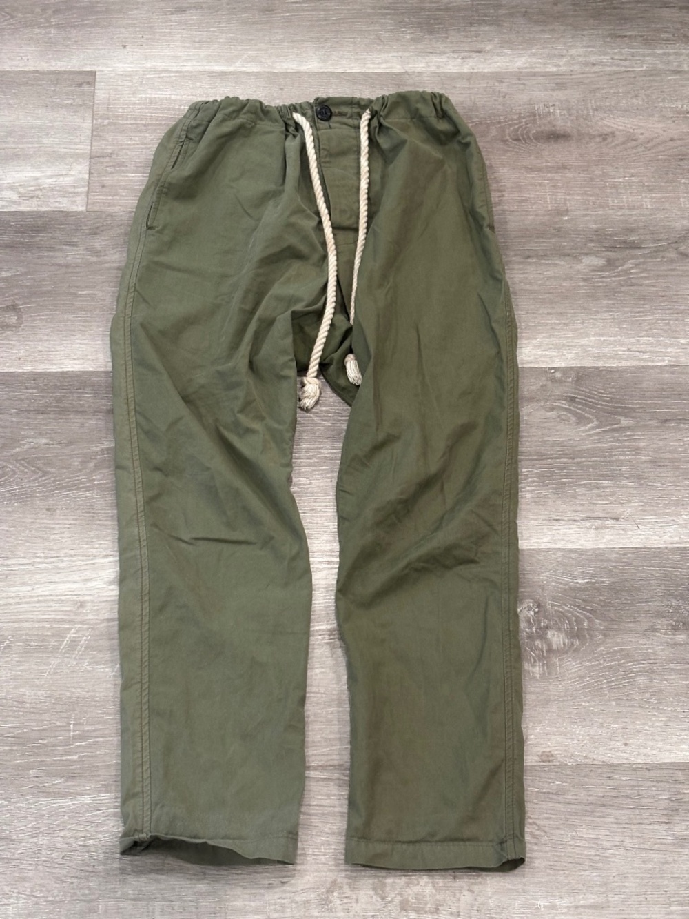 Dr. Collectors Teddy Forever Parachute Cargo Pants Army Drawstring Womens 3